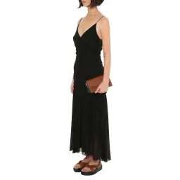 Ginger & Smart Onyx Slip Maxi Dress Onyx Black Size 14 for rent on The Volte - image 2