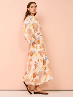 Palm Noosa Noddy Dress In Coral Size 14 for rent on The Volte - image 4