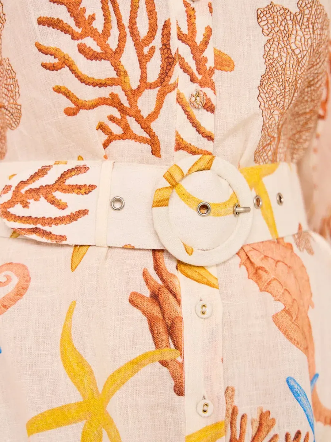 Palm Noosa Noddy Dress In Coral Size 14 for rent on The Volte - main image