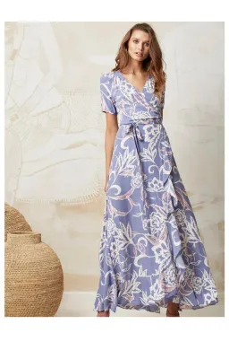Mister Zimi Sylvie Maxi Dress Orchid Size 14 for rent on The Volte - image 1