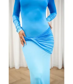 Sass & Bide Life Form Gown Blue Size XS / AU 6 for rent on The Volte - image 2