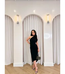 Melani The Label Constantina Dress in Black Size S / AU 8 for rent on The Volte - image 2