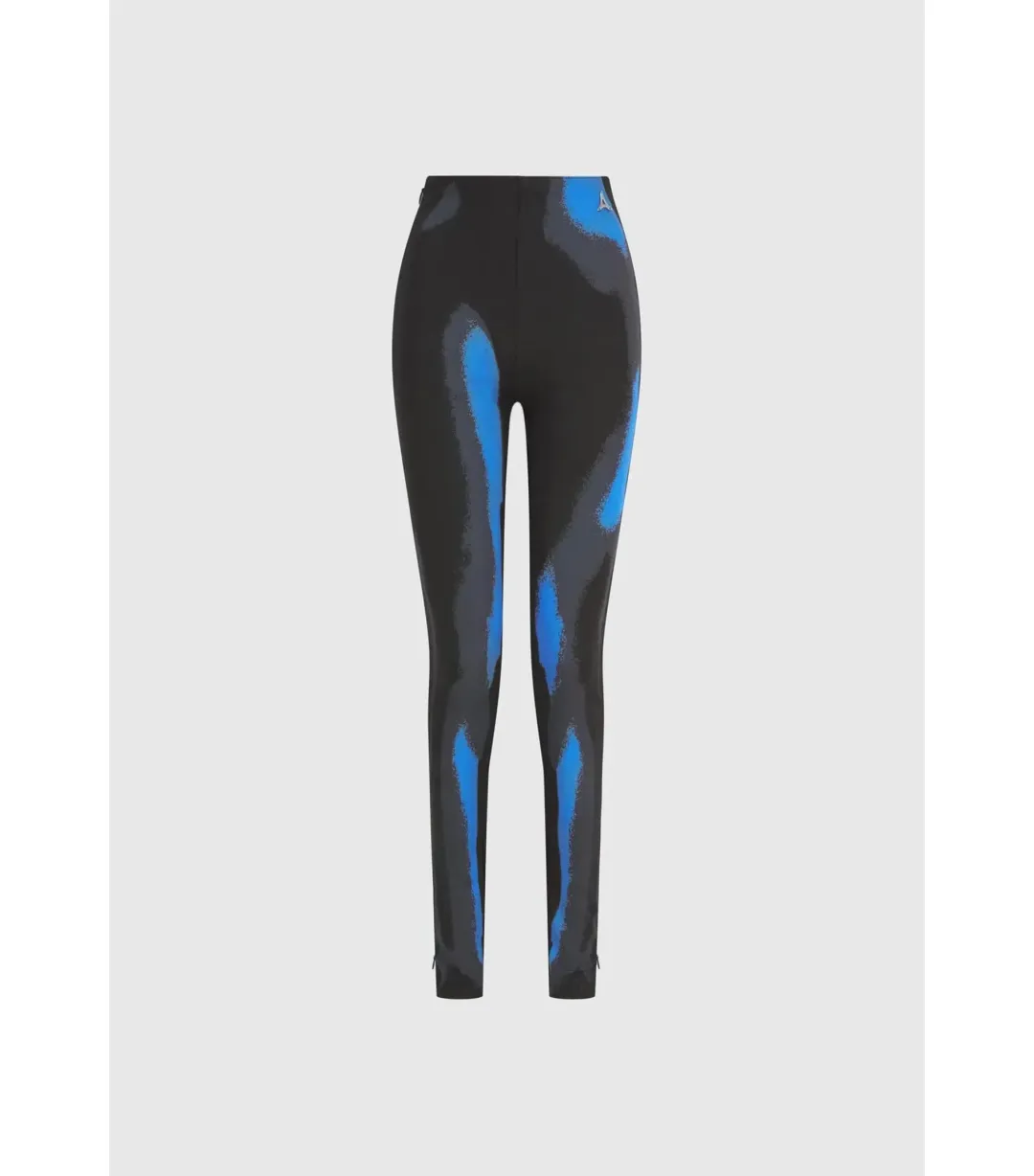 Maniere De Voir Body Print Racer Top and Pants White/Blue Size M / AU 10 for rent on The Volte - main image