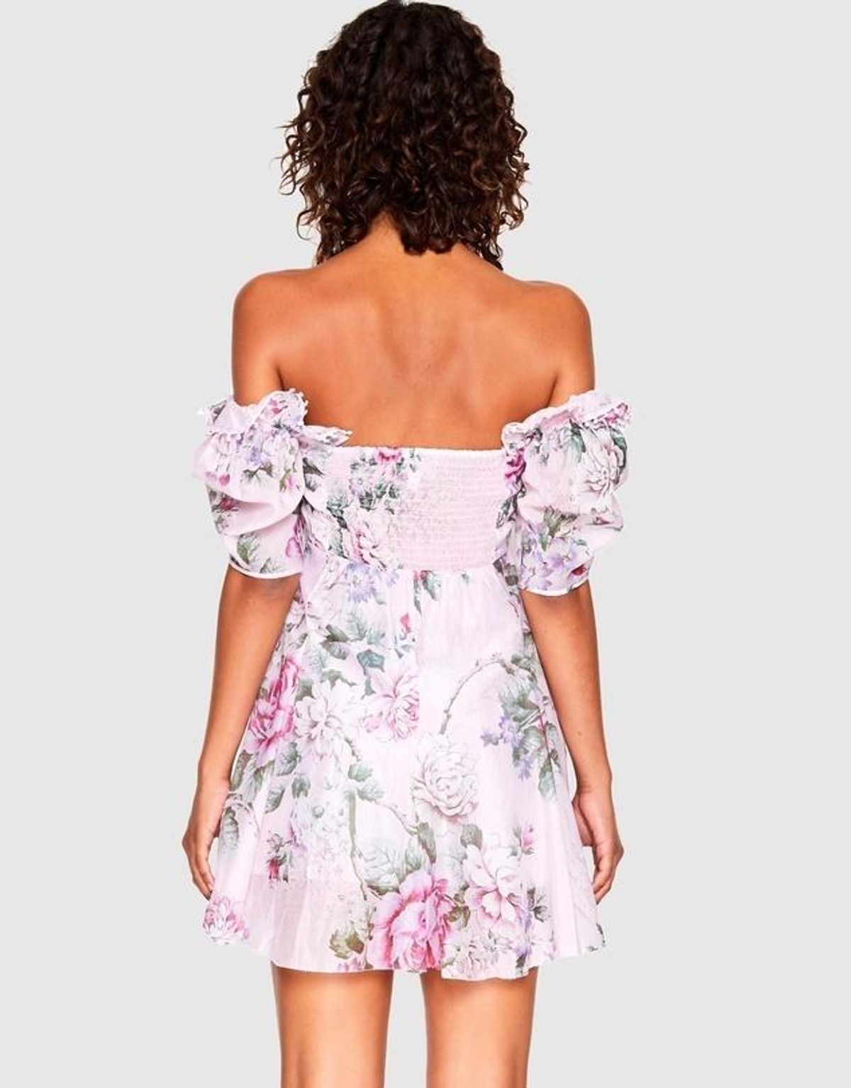 Alice McCall Peony Mini Dress Purple 12 - Image 3