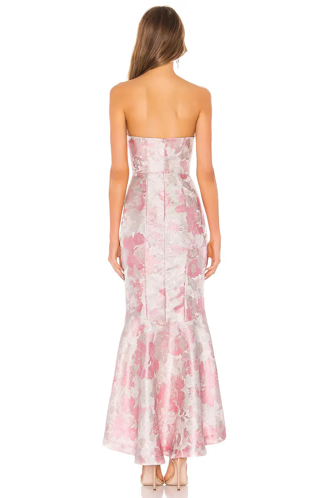 Lovers and Friends Urgonia Gown Pink Tonal Size XS / AU 6 for rent on The Volte - main image