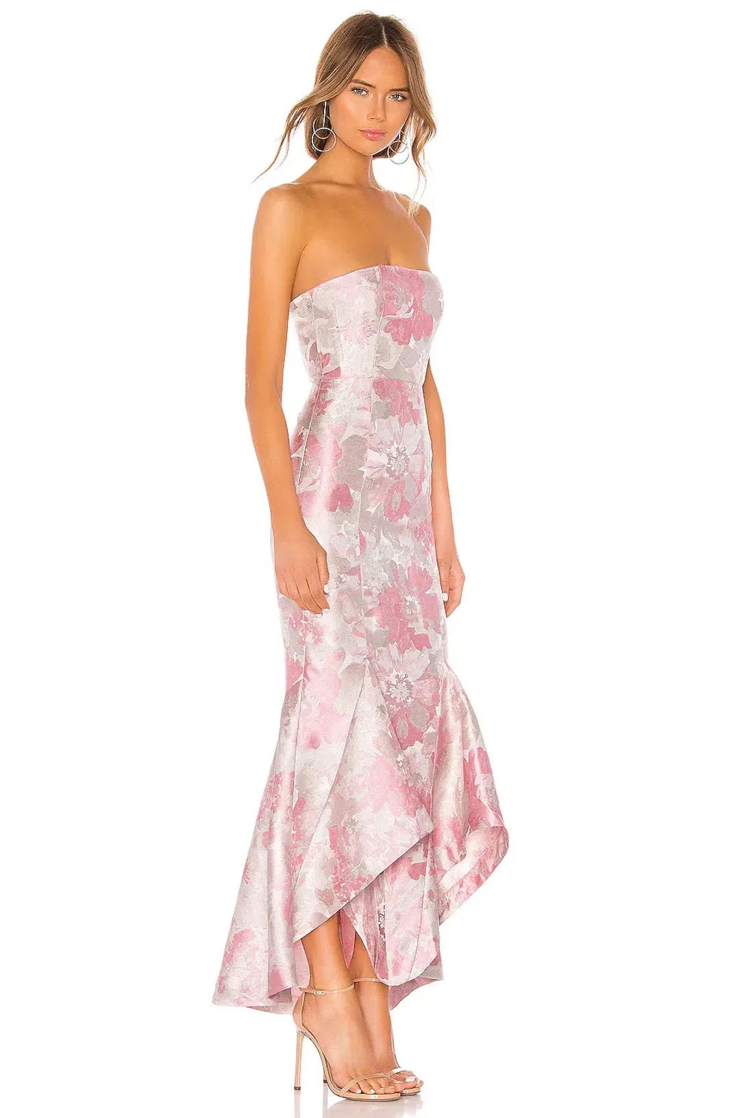 Lovers and Friends Urgonia Gown Pink Tonal Size XS / AU 6 for rent on The Volte - main image