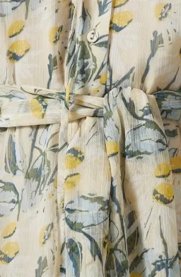 Elliatt Dress Mondrian Waist Tie Maxi Dress Floral Size XL / AU 14 for rent on The Volte - image 4