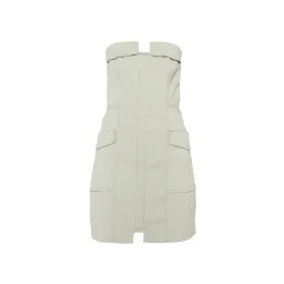 Dion Lee Pocket Bustier Mini Dress Green Size L / AU 12 for rent on The Volte - image 2