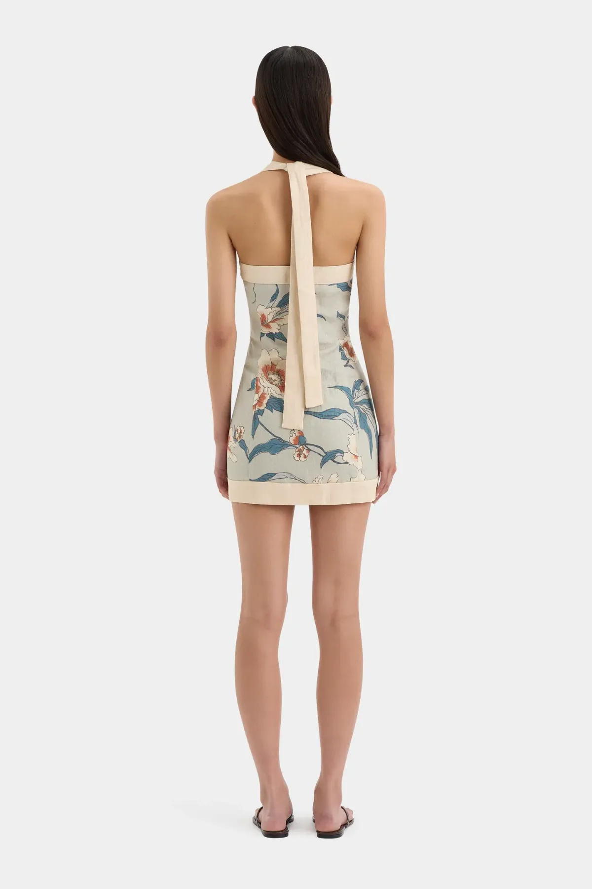 Sir The Label Roisin Mini Dress Bloom Floral Size 8 - Image 3