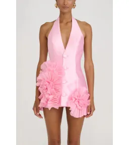 Eliya the Label Belinda Dress Baby Pink Size S / AU 8 for rent on The Volte - image 2