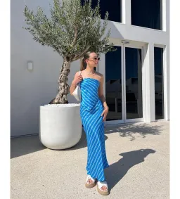 Steele Matching Set Azure Stripe Size S / AU 8 for rent on The Volte - image 2