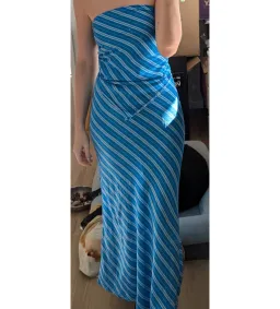 Steele Matching Set Azure Stripe Size S / AU 8 for rent on The Volte - image 4