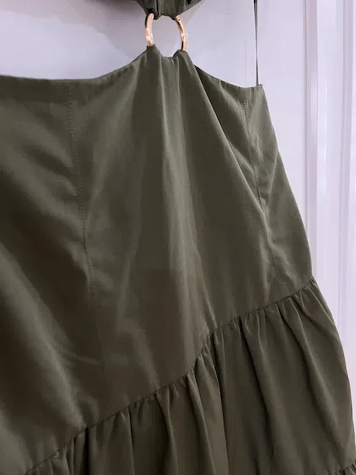 Mossman Streamline Maxi Dress Green Size 8 - Image 3