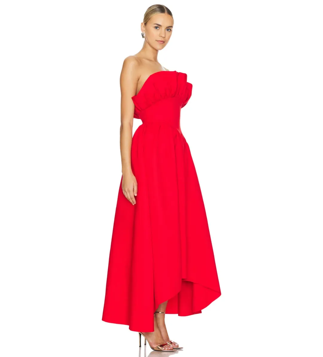 Elliatt Laurel Dress in Red Size S / AU Size 8 for rent on The Volte - main image