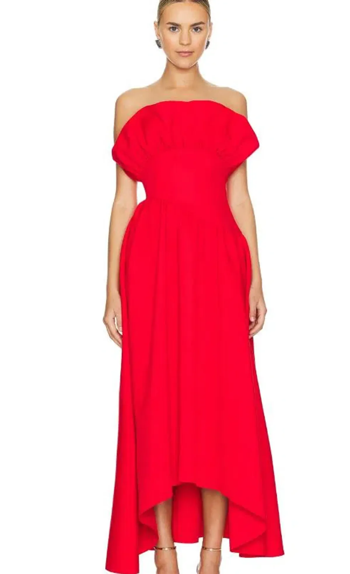 Elliatt Laurel Dress in Red Size L (12) for rent on The Volte - main image
