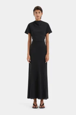 SIR Seameadow Bias Dress Black Size 12 for rent on The Volte - image 1