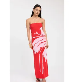Kookai Aloha Strapless Dress Size 8 for rent on The Volte - image 2