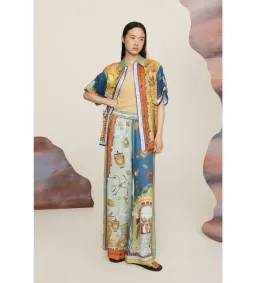 Alemais Surrealist Summer Pant Multi Size AU 10 for rent on The Volte - image 1