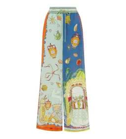 Alemais Surrealist Summer Pant Multi Size AU 10 for rent on The Volte - image 3
