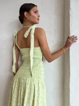 Issy Adore Maxi Dress Green Size 8 for rent on The Volte - image 2