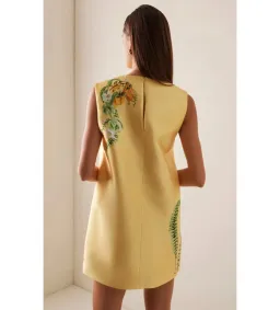 Alemais Sol Mini Dress Yellow Size AU 8 for rent on The Volte - image 4