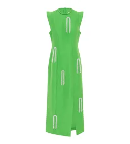 Alemais Dazzle Midi Dress Green Size AU 8 for rent on The Volte - image 5