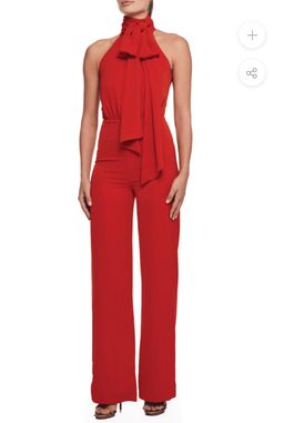 Scarlet Red Jumpsuit for rent on The Volte - image 1