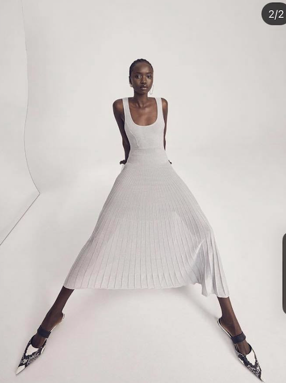 Sass & Bide Silent Sound Knit Dress - Image 1