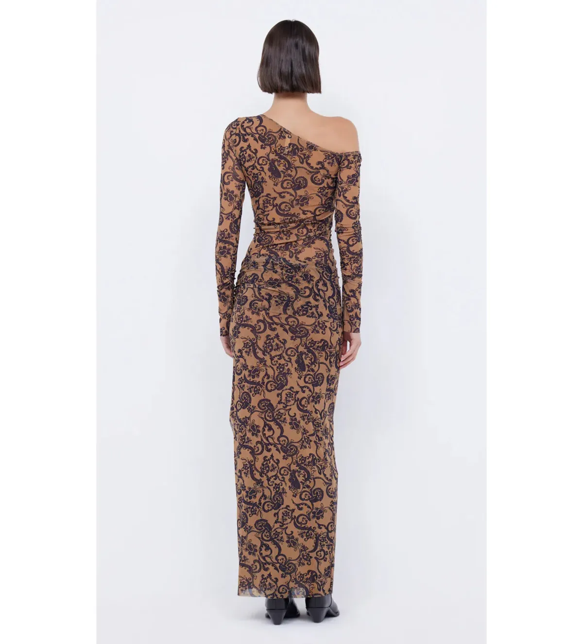 Bec & Bridge Western Sun Long Sleeve Maxi Dress Bandana Size AU 8 - Image 4