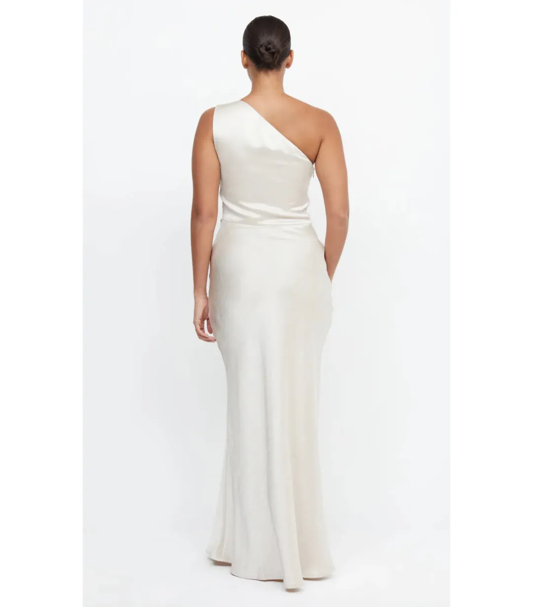 Bec & Bridge The Dreamer Asym Dress Sand Size AU 18 for rent on The Volte - main image