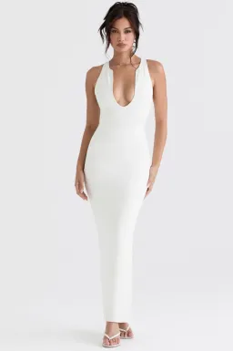 House of CB Eleanora Ivory Maxi Dress Size S for rent on The Volte - image 1