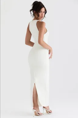 House of CB Eleanora Ivory Maxi Dress Size S for rent on The Volte - image 3