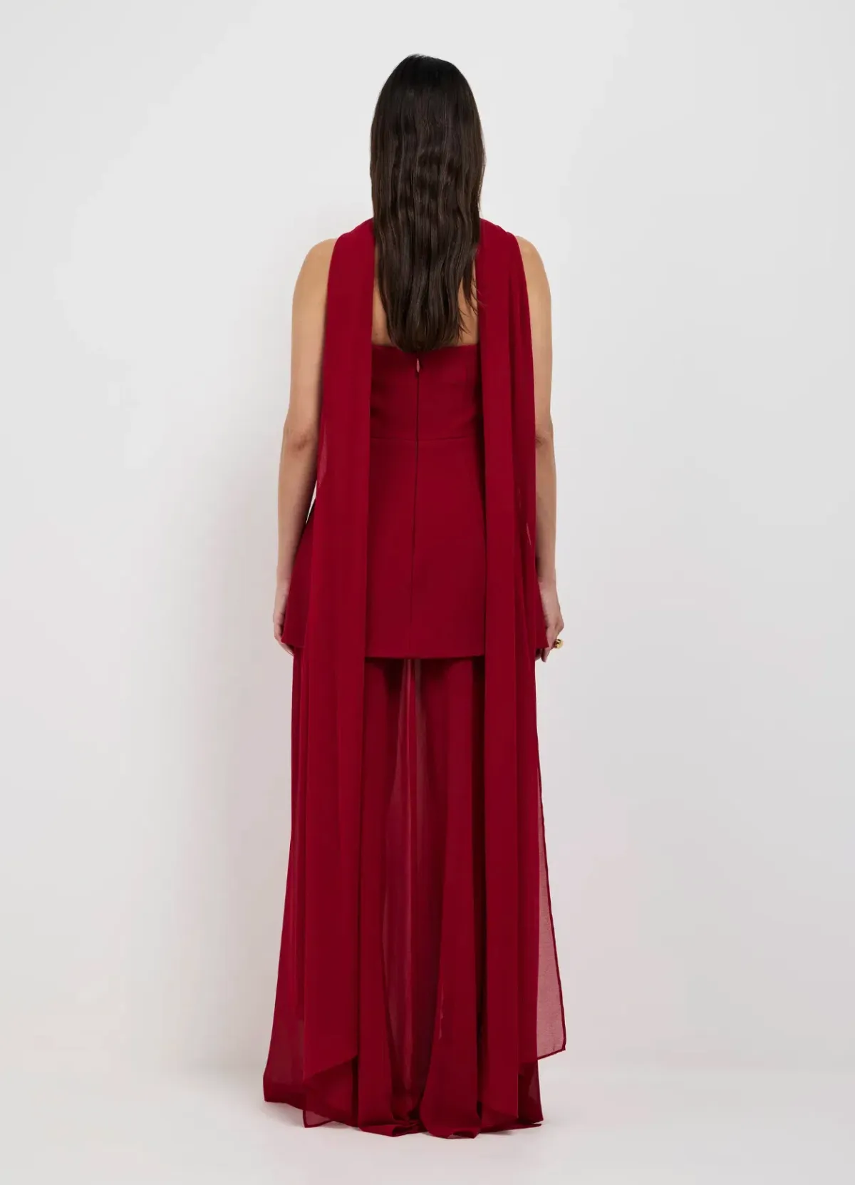 Sheike Marissa Maxi Dress Plum Size 8 - Image 2