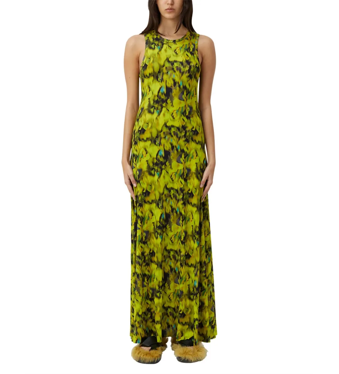Camilla and Marc Etienne Maxi Dress Green Size 10 for rent on The Volte - main image
