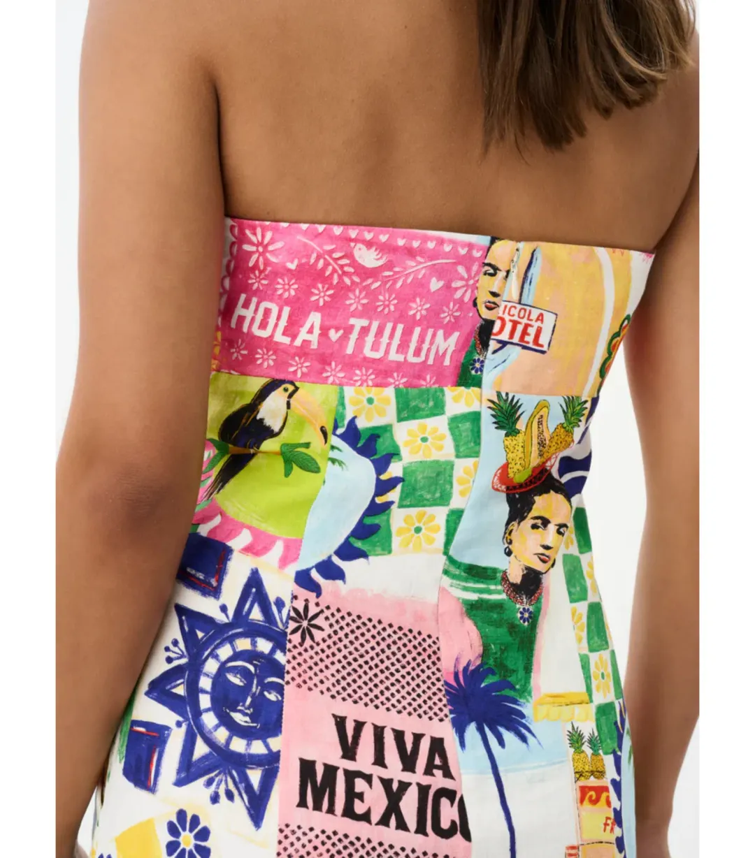 Roame Alba Mini Dress Hola Tulum Size 6 for rent on The Volte - main image
