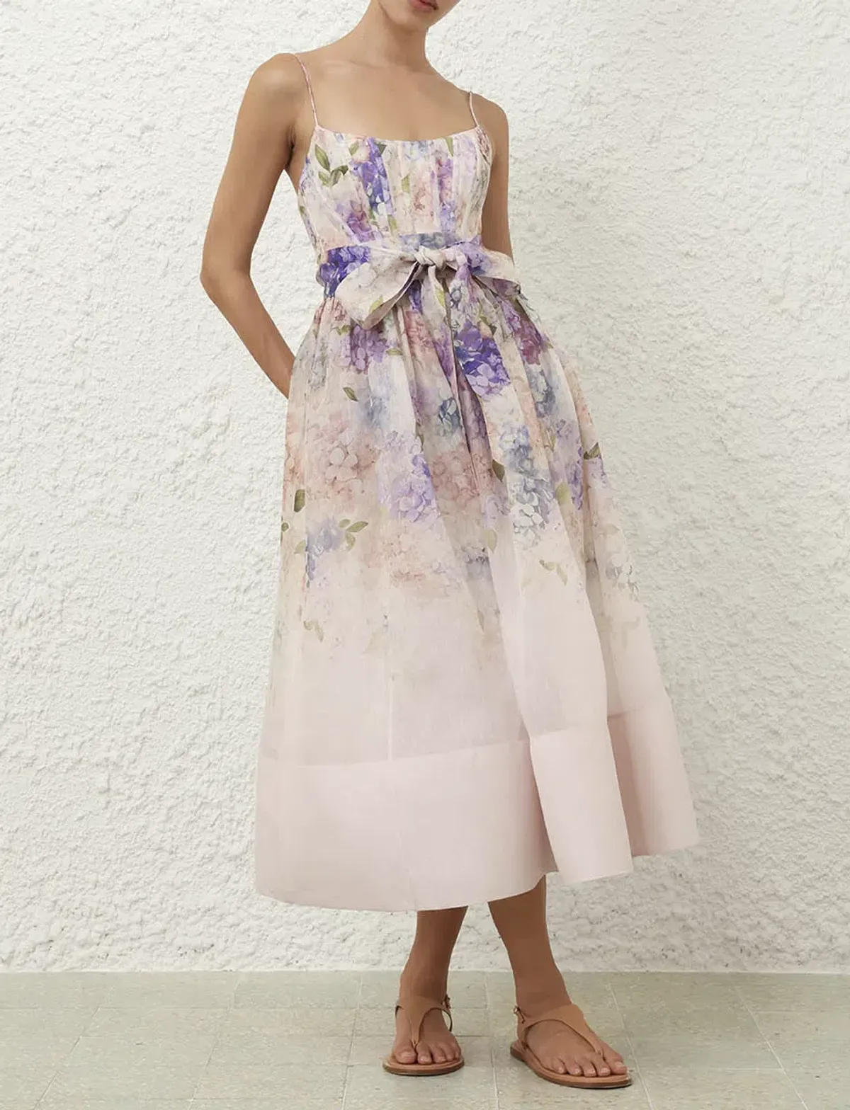Zimmermann Dawning Corset Dress s0 for rent on The Volte - main image