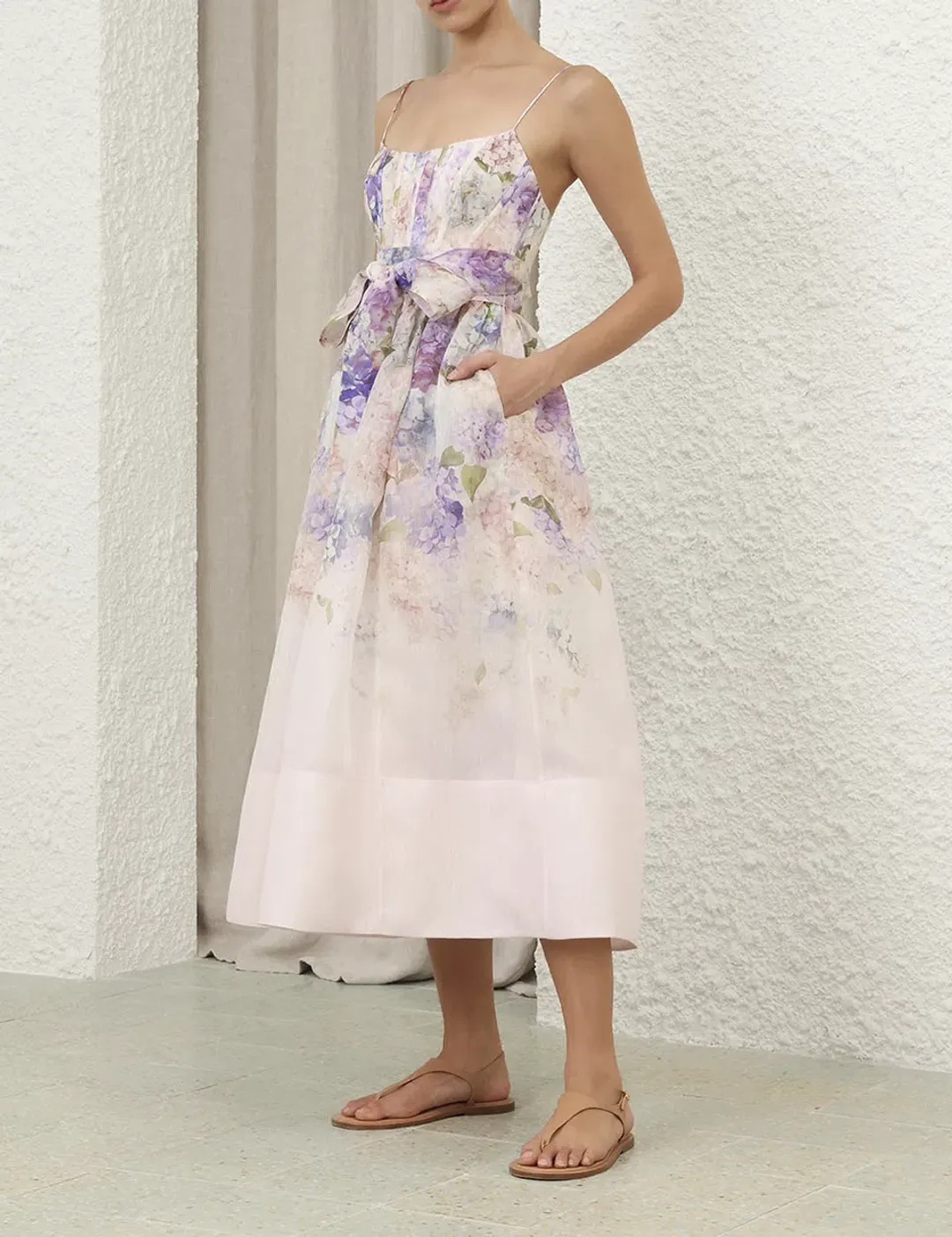 Zimmermann Dawning Corset Dress s0 for rent on The Volte - main image