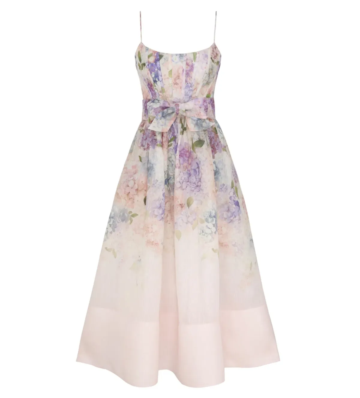 Zimmermann Dawning Corset Dress Multi Hydrangea Size 0 / AU 8 - Image 1