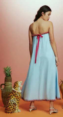 Alemais Orion Gown Sky Blue Size AU 10 for rent on The Volte - image 2