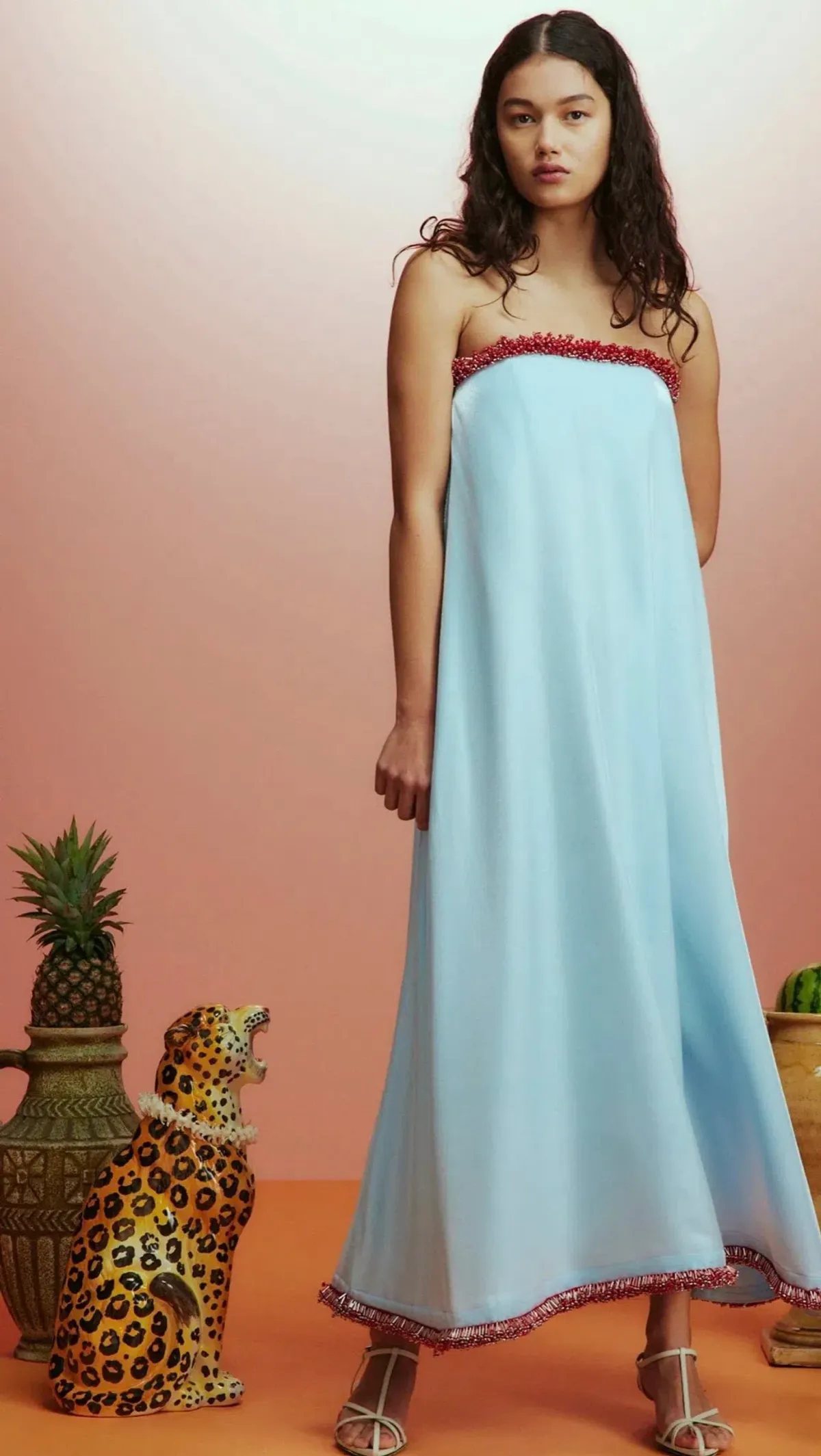 Alemais Orion Gown Sky Blue Size AU 10 for rent on The Volte - main image