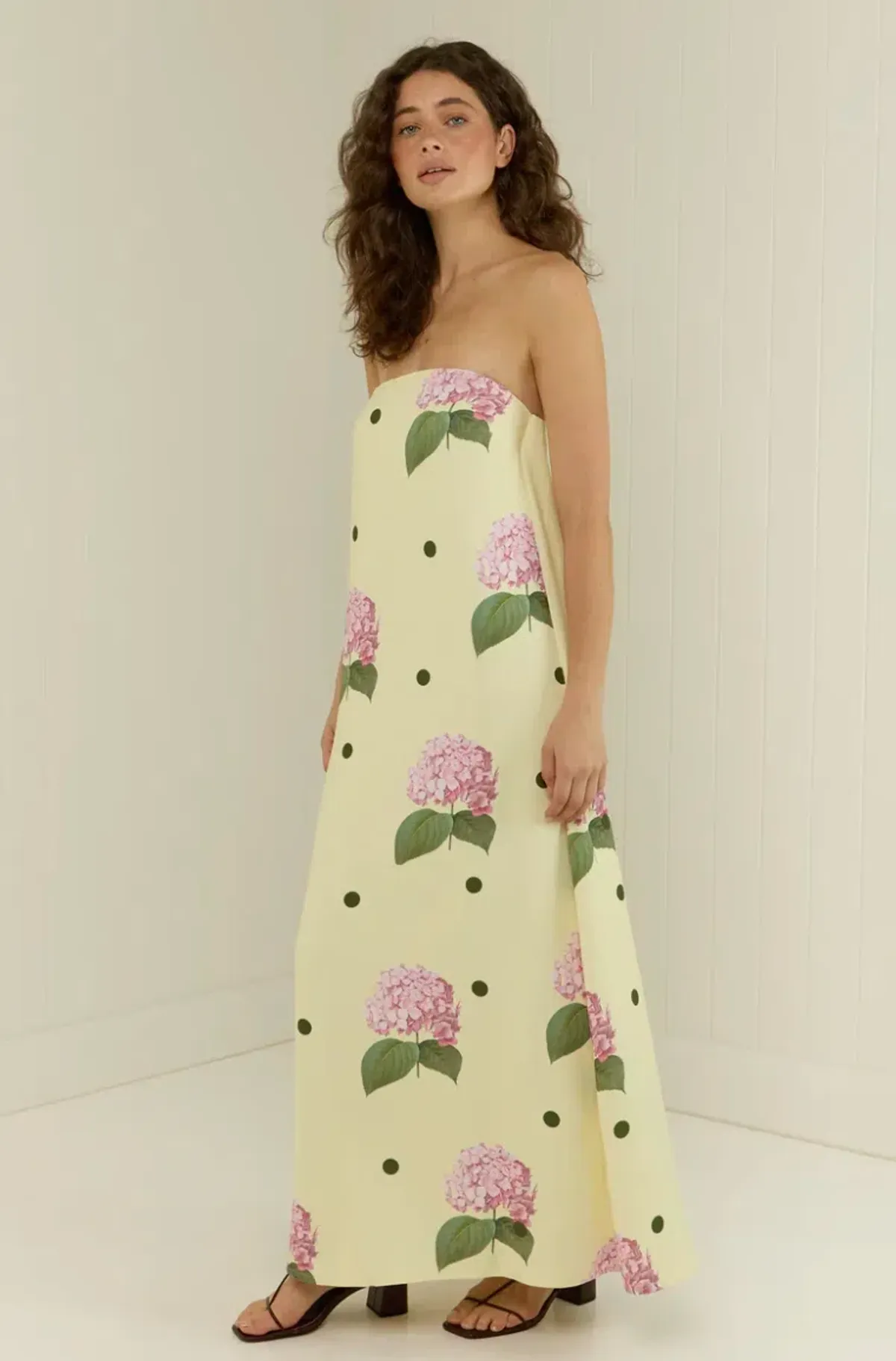 Alessia Dress Yellow Size 10 - Image 3