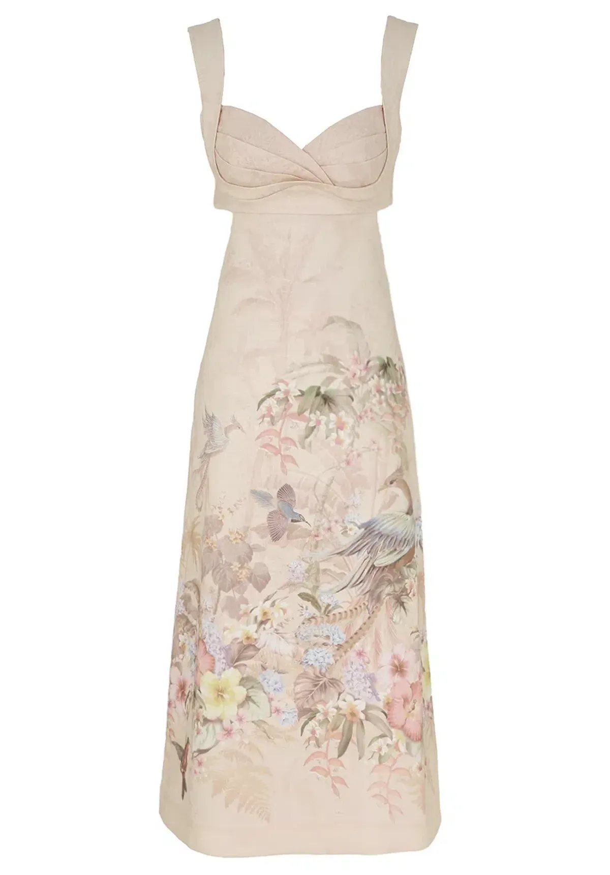 Zimmermann Illuminate Midi Dress AU 8 for rent on The Volte - main image
