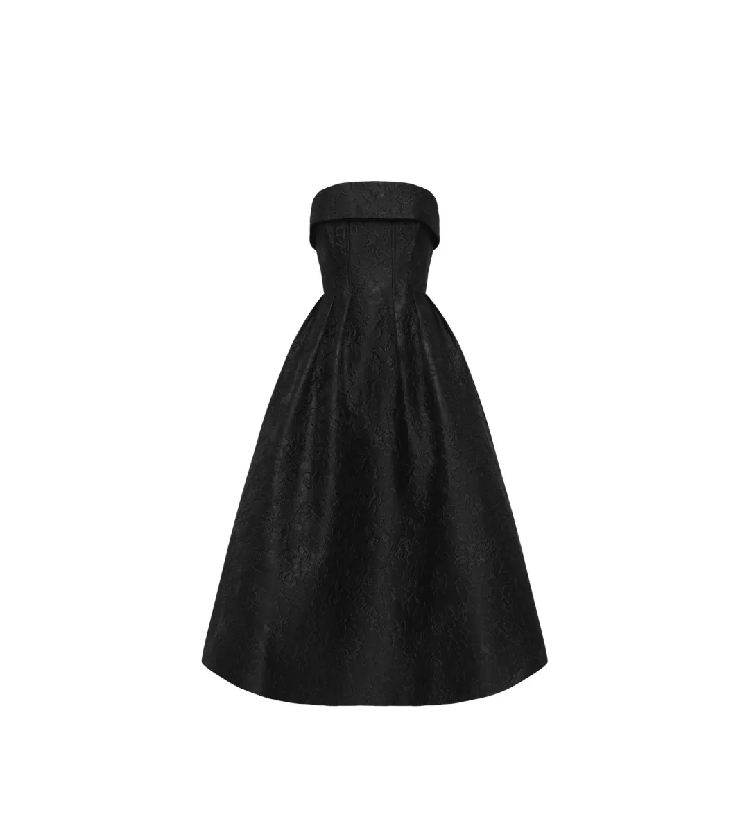 Rebecca Vallance Ester Midi Dress Black Size 12 for rent on The Volte - main image