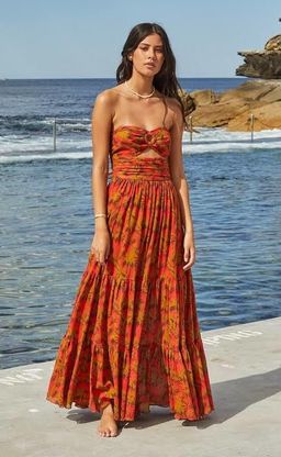 Bec and Bridge Mahalia Maxi Dress for rent on The Volte - image 1