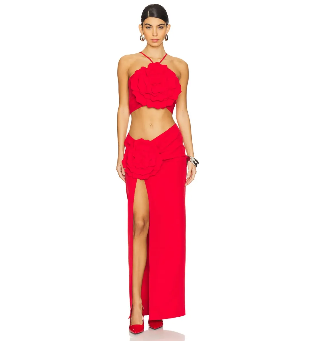 Lovers And Friends Artemis Gown In Red Size XS/Au 6 for rent on The Volte - main image