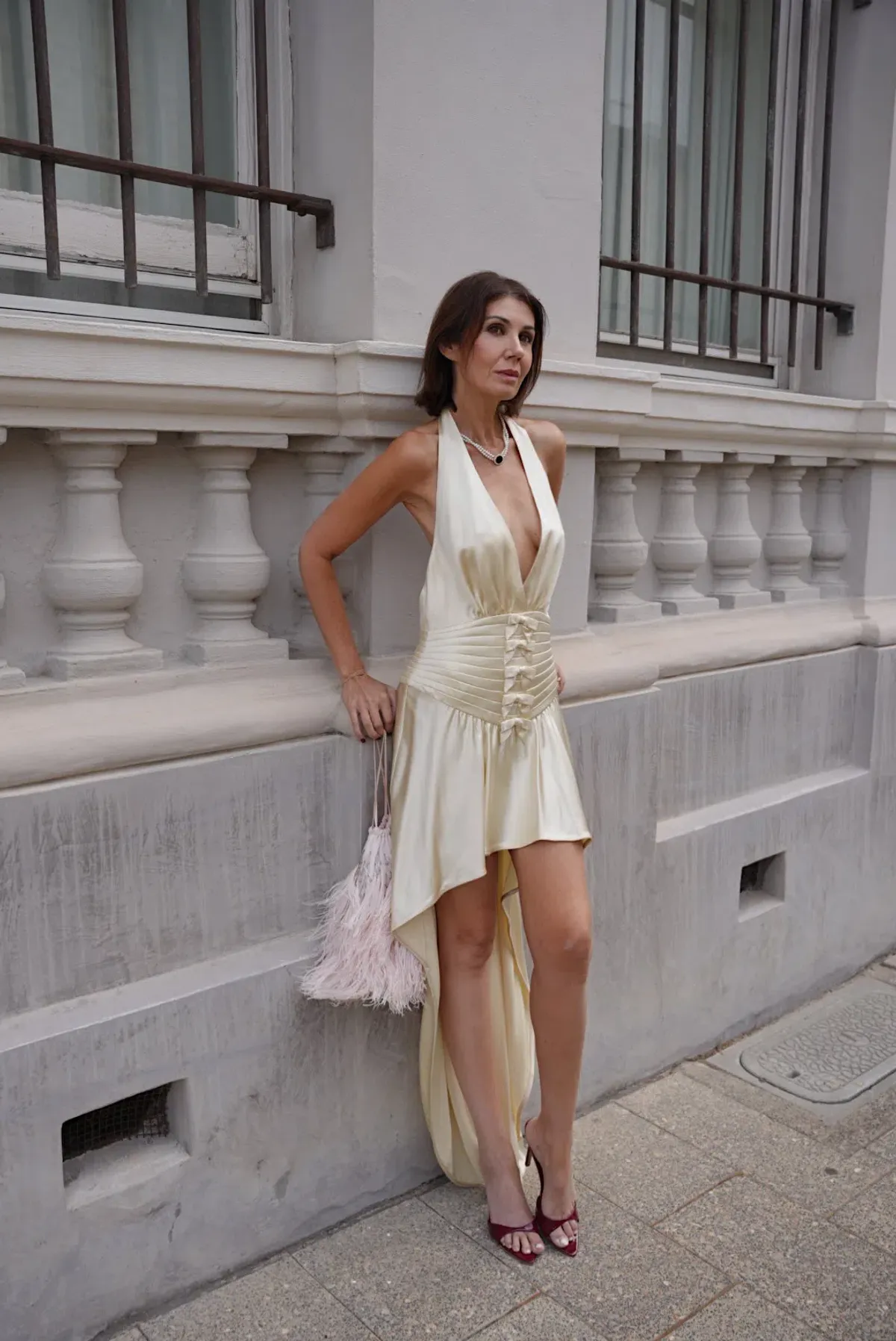 Orseund Iris Gown Cream Size AU 6 - Image 2