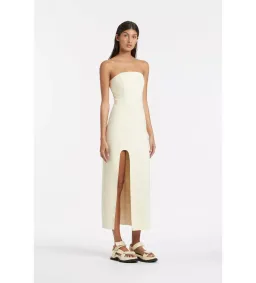 SIR THE LABEL LEMON MARCO STRUCTURED MIDI DRESS SIZE AU 8 for rent on The Volte - image 2
