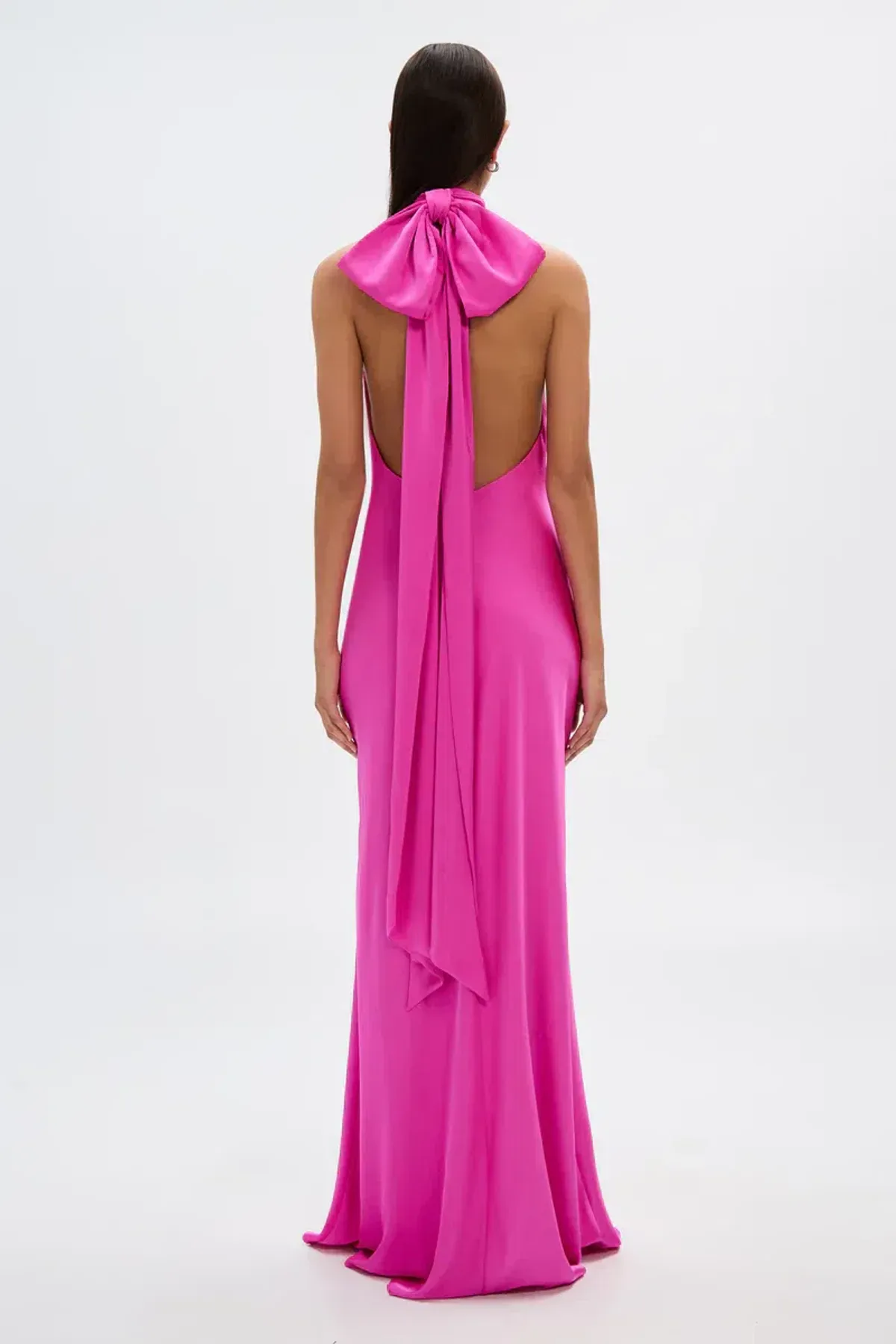 MISHA Evianna Satin Pink Size 12 - Image 2