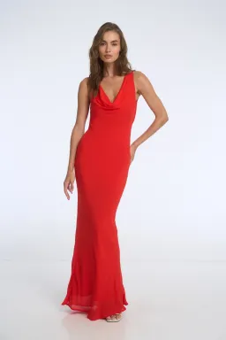 Isabelle Quinn Gracie Red Size AU 12 for rent on The Volte - image 3
