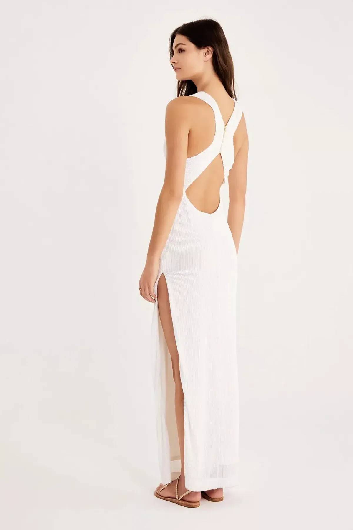 Rumer the Label Rosa Maxi White Size AU 8 - Image 1